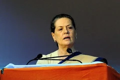 Bà Sonia Gandhi đã tái cử Chủ tịch đảng Quốc đại nhiệm kỳ thứ tư liên tiếp. (Nguồn: Getty Images)