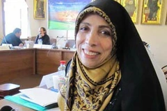 Bà Elham Aminzadeh, nữ Phó Tổng thống đầu tiên của Iran. (Nguồn: payvand.com)