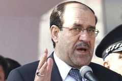 Thủ tướng Iraq Nuri al-Maliki. (Nguồn: Reuters)