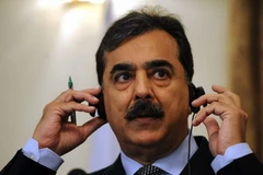 Thủ tướng Pakistan Yousuf Raza Gilani. (Nguồn: Getty Images) 