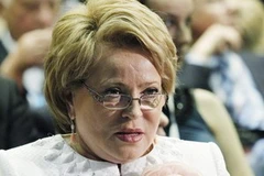 Tân Chủ tịch Hội đồng Liên bang Nga, Valenitna Matvienko. (Nguồn: Getty Images)