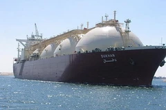 Tầu chở khí đốt hóa lỏng. Ảnh minh họa. (Nguồn: Internet)