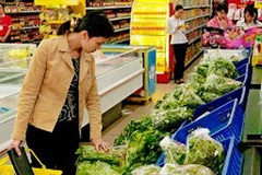 Giá thực phẩm ở Hà Nội đã có dấu hiệu hạ nhiệt. (Nguồn: Internet)
