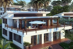 Phác họa một căn biệt thự của dự án Mediterraneo Resort. (Nguồn: Internet) 