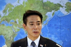 Ngoại trưởng Nhật Maehara cho rằng chuyến thăm đảo Kunashiri của Tổng thống Nga "gây tổn thương tình cảm của công chúng Nhật." (Nguồn: Getty Images)