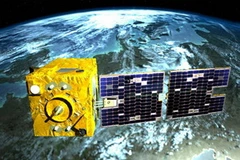 Phác thảo vệ tinh viễn thám đầu tiên của Việt Nam, VNREDSAT- 1. (Nguồn: astrium.eads.net) 