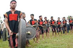 Các đội biểu diễn cồng chiêng Tây Nguyên đã sẵn sàng cho festival cồng chiêng. (Ảnh: minh họa/Internet)