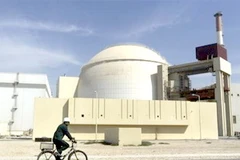 Nhà máy điện hạt nhân đầu tiên Bushehr của Iran. (Nguồn: AP)