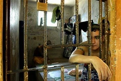 Phạm nhân trong một nhà tù ở Brazil. (Nguồn: telegraph.co.uk)