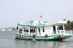 Tàu du lịch ra đảo Phú Quốc (Kiên Giang). (Nguồn: Internet)
