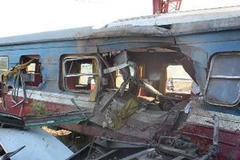 Hiện trường vụ tai nạn. (Ảnh: Nguyễn Thanh/TTXVN)