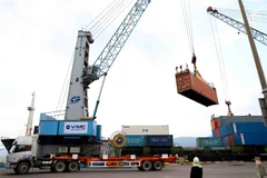 Cảng Quy Nhơn. (Ảnh: Thanh Tùng/TTXVN)