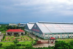 Một góc khu công nghiệp Phú Bài. (Ảnh: Quốc Việt/TTXVN)