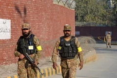 Lực lượng an ninh Pakistan. (Nguồn: AFP)