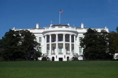 Nhà Trắng tại Washington, DC, Mỹ. (Ảnh: AFP/TTXVN)