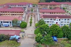 Bệnh viện Đa khoa Khu vực Nghĩa Lộ - nơi cháu H tử vong. (Ảnh: TTXVN phát)