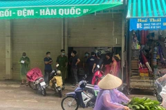 Ngôi nhà xảy ra sự việc được lực lượng chức năng phong tỏa để điều tra. (Nguồn: Báo Thanh Niên)