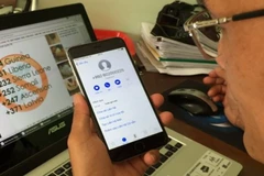 Hình ảnh cuộc gọi từ số điện thoại nước ngoài. (Ảnh: Cục Viễn thông)
