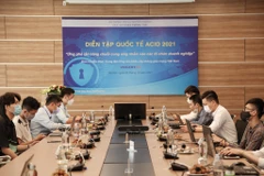 Toàn cảnh chương trình diễn tập quốc tế ACID. (Ảnh: Minh Sơn/Vietnam+)