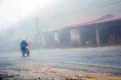 Không khí lạnh tiếp tục di chuyển xuống phía Nam gây mưa. Bắc-Trung Bộ có nơi rét đậm, rét hại