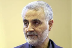 Tư lệnh lực lượng đặc nhiệm Quds - cánh vũ trang nước ngoài của Lực lượng Vệ binh Cách mạng Hồi giáo Iran (IRGC), Thiếu tướng Qassem Soleimani. (Nguồn: presstv.ir)