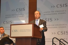 Luật sư trưởng của Philippines Paul Reichler. (Ảnh: Quang Hòa/TTXVN)