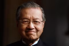 Cựu Thủ tướng Malaysia Mahathir Mohamad. (Nguồn: Bloomberg)