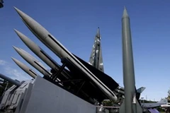 Tên lửa đạn đạo của Triều Tiên. (Nguồn: EPA)