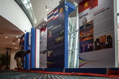 Trung tâm Hội nghị Kuala Lumpur nơi sẽ diễn ra Hội nghị ASEAN lần thứ 27. (Ảnh: AFP/TTXVN)