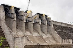 Đập thủy điện Sông Tranh 2. (Ảnh minh họa: Trần Lê Lâm/TTXVN)