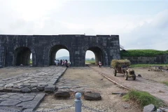 Thành nhà Hồ. (Ảnh: Hoa Mai/TTXVN)