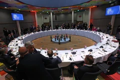Toàn cảnh cuộc họp không chính thức các nhà lãnh đạo Liên minh châu Âu ở Brussels, Bỉ, ngày 28/5/2019. (Ảnh: AFP/ TTXVN)