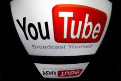 Biểu tượng YouTube. (Ảnh: AFP/ TTXVN)