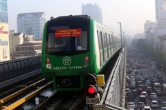 Đường sắt đô thị sẽ là xương sống, lời giải cho bài toán ùn tắc giao thông đô thị tại Việt Nam. (Ảnh: Huy Hùng/Vietnam+) 