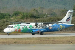 Máy bay ATR72 của hãng hàng không Bangkok Airways, Thái Lan. (Ảnh: Wikipedia)