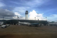 Đài kiểm soát không lưu tại sân bay Tân Sơn Nhất. (Ảnh: Việt Hùng/Vietnam+)