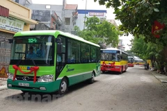 Trong năm nay, Hà Nội sẽ mở thêm 13 tuyến buýt mới. (Ảnh: Doãn Đức/Vietnam+). “