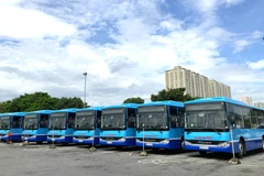 Transerco đã thay thế hàng loạt phương tiện xe buýt tiêu chuẩn chất lượng cao trên các tuyến buýt số 62, 91và 92. (Ảnh: Transerco cung cấp)