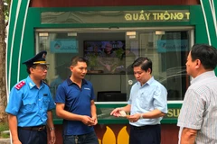 Tài xế taxi dù thừa nhận vi phạm và trả lại tiền. (Ảnh: Ngọc Hải/Vietnam+)