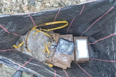 Những gói ma túy được phát hiện ở gần bãi biển của Australia. (Nguồn: AP)