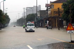 Khu vực từ Hà Tĩnh đến Quảng Trị mưa to, có nơi mưa rất to