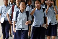 Một học sinh Singapore có thành tích học tập cao hơn các bạn cùng lứa ở các nước khác từ 3-5 năm học. (Nguồn: Reuters)
