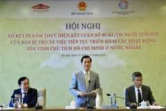 Tăng cường tuyên truyền, tôn vinh Chủ tịch Hồ Chí Minh với quốc tế