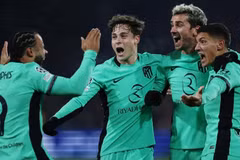 Atletico Madrid giành vé vào vòng 1/8 Champions League. (Nguồn: UEFA)