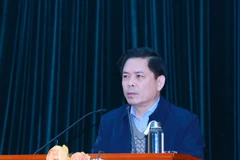 Ủy viên Trung ương Đảng, Bí thư Đảng ủy Khối các cơ quan Trung ương Nguyễn Văn Thể phát biểu chỉ đạo hội nghị. (Ảnh: Phương Hoa/TTXVN)