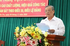 Nâng cao chất lượng, hiệu quả công tác kiểm tra, giám sát của Đảng