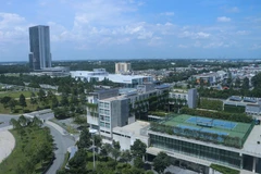 Một góc đô thị đổi mới phát triển nhanh tại thành phố mới tỉnh Bình Dương. (Ảnh: Dương Chí Tưởng/TTXVN)