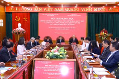 Quang cảnh hội thảo. (Ảnh: Văn Điệp/TTXVN)