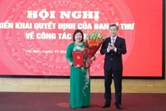 Bà Cao Xuân Thu Vân giữ chức Bí thư Đảng đoàn Liên minh HTX Việt Nam