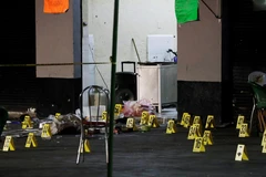 Hiện trường vụ xả súng. (Nguồn: Reuters)